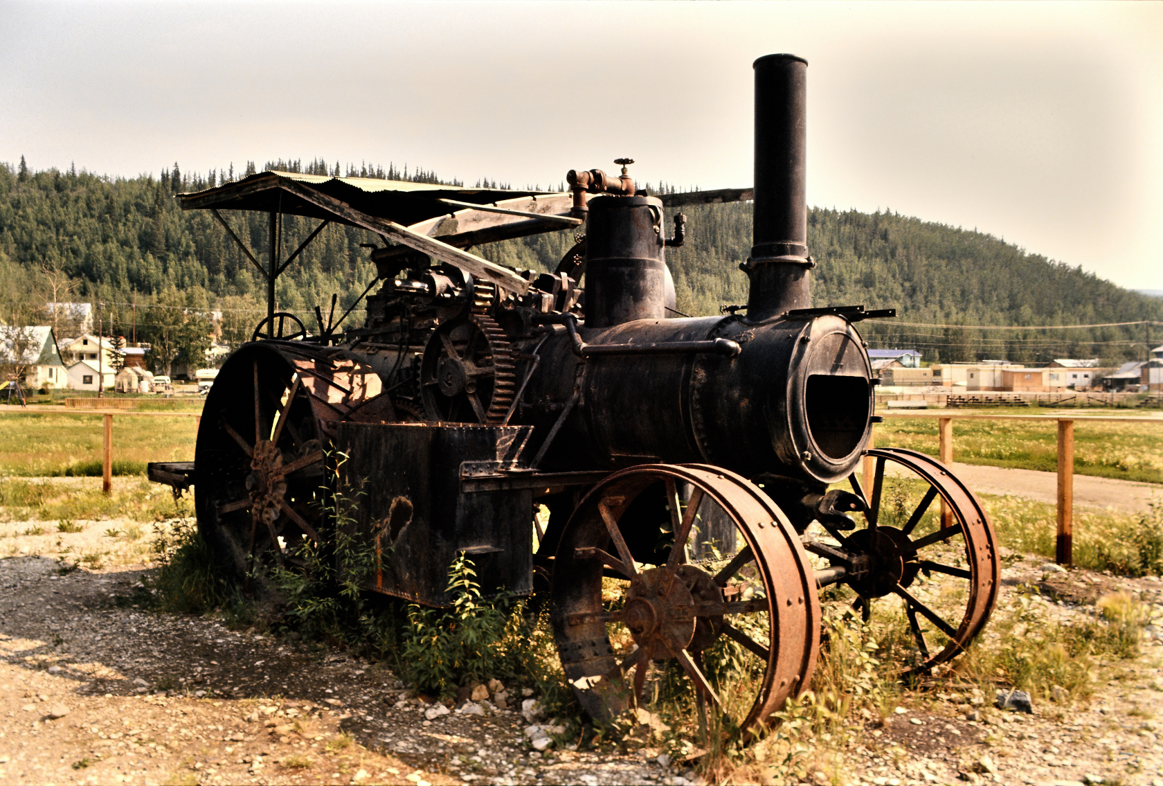 Traktor in Dawson