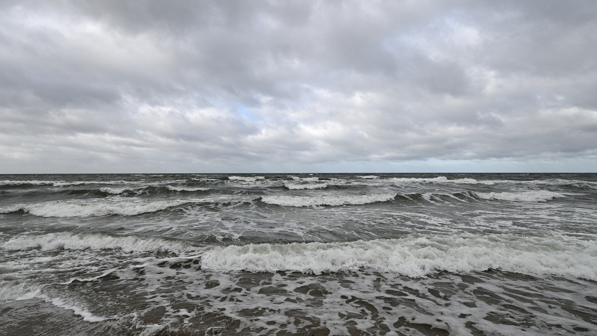 Sturmwinde am Weststrand
